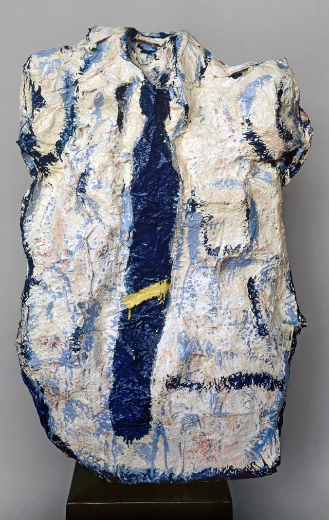 Claes Oldenburg, Big White Shirt with Blue Tie 1961