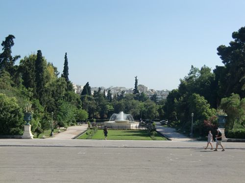 Le parc Zappeion