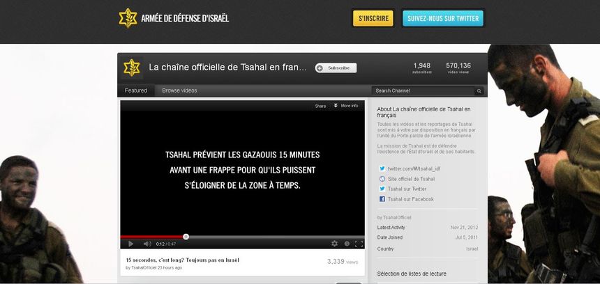 Capture d'écran du 21 novembre 2012