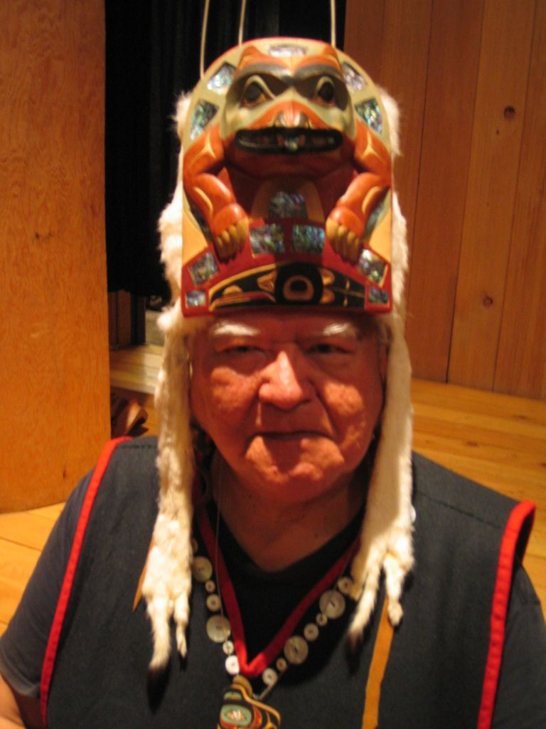 chef de clan tlingit à Hoonah