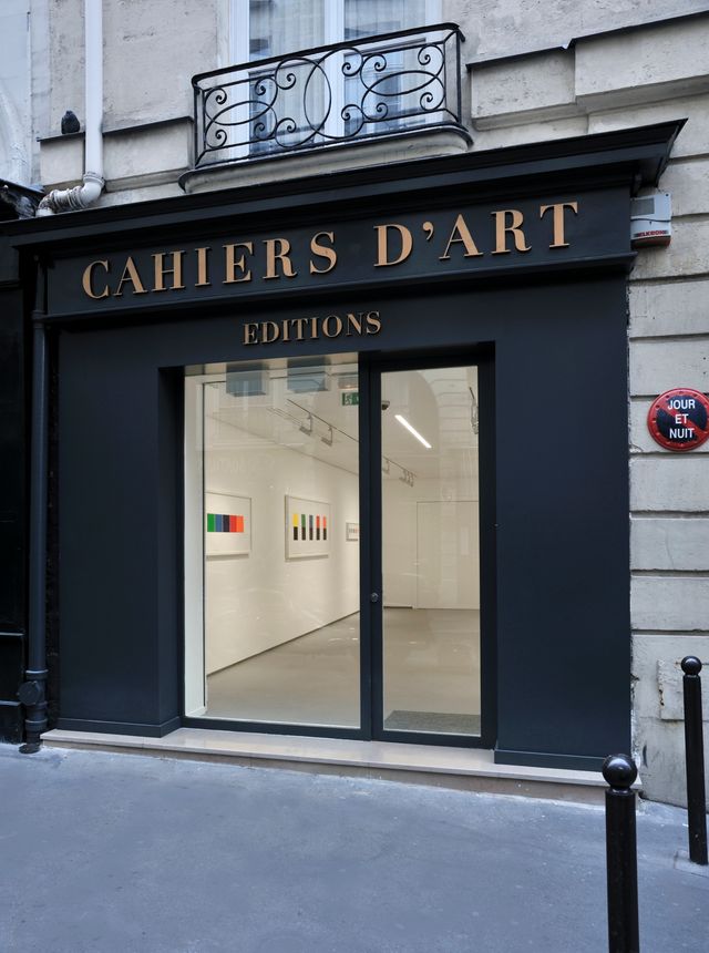 La libraire galerie de la rue du dragon à Paris, cahiers d'art