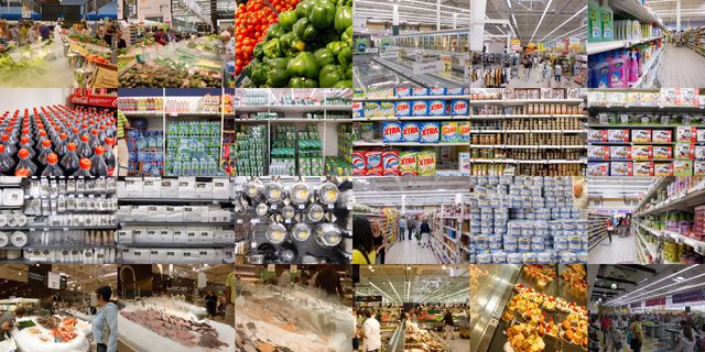 Hypermarche Collage