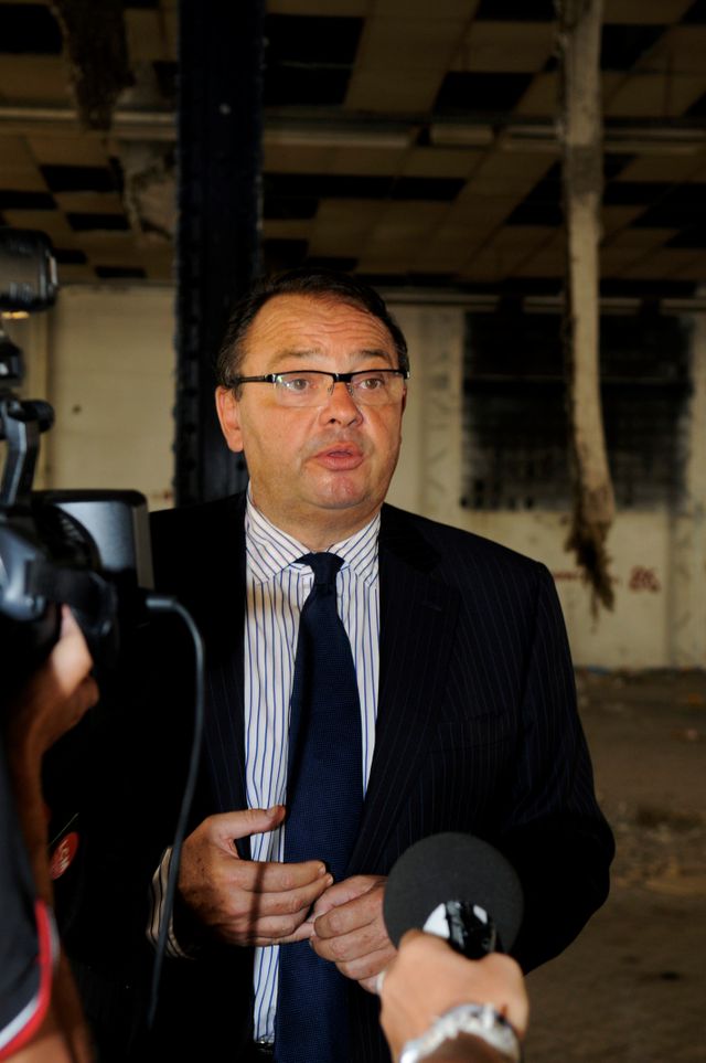 Patrick Menucci, maire du premier secteur de Marseille et députe des Bouches du Rhône