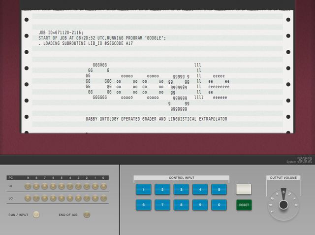 http://www.masswerk.at/google60/?home=1