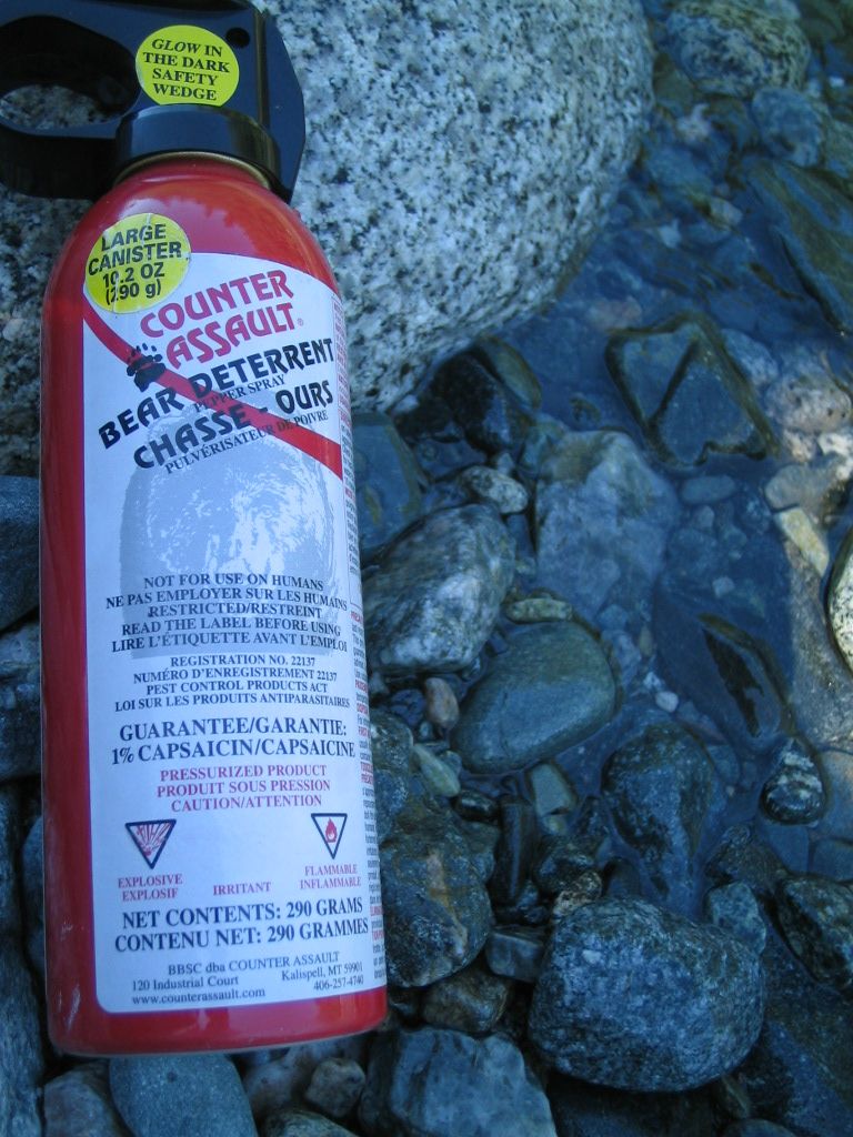 l'accessoire indispensable- Bear spray