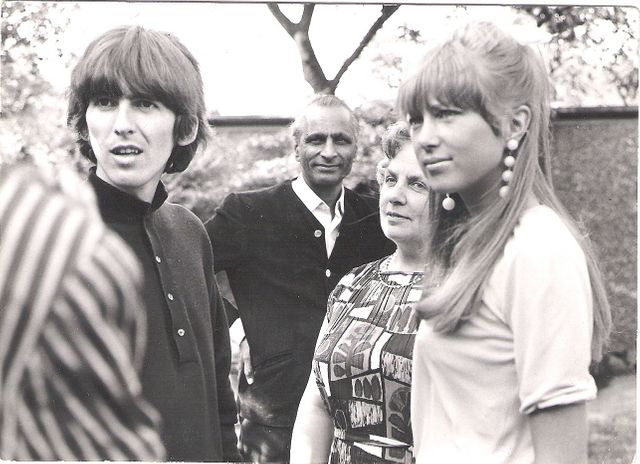 George Harrison, Patti, Ayana et Patricia