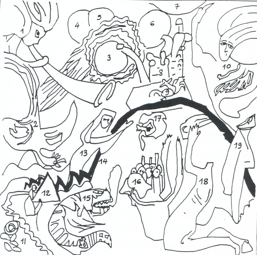 Préparation pour la Grande Résurrection de Wassily Kandinsky
