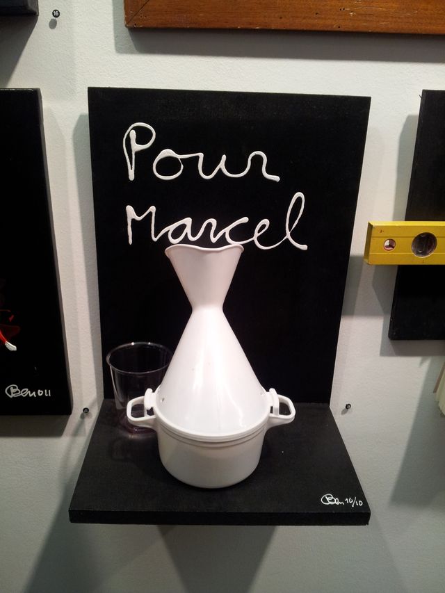 Après le vernissage à la galerie Lara Vincy -Ben