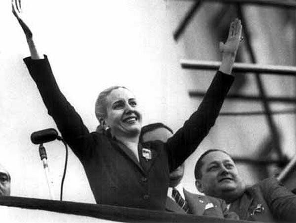 Eva Perón le 22 août 1951