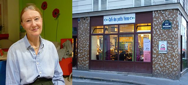 Anne-Marie Moriquand et le café des petits frères, ouvert à tous.