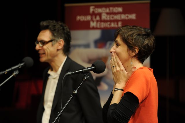 Rebecca Manzoni et Hervé Chneiweiss