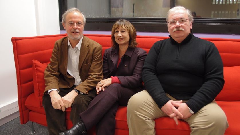 Dominique Plihon, Evelyne Dourille-Feer et Luis Miotti
