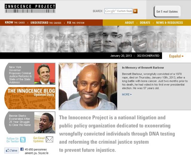 Innocence project
