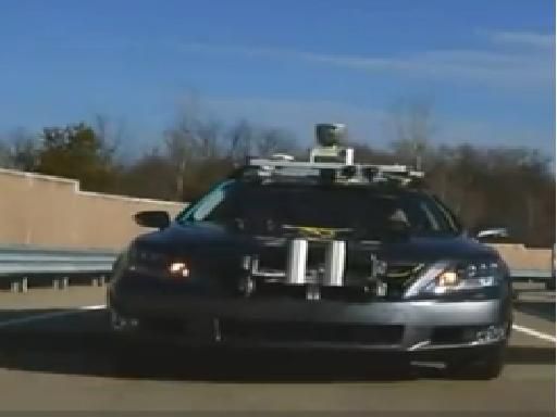 Voiture sans conducteur présentée au CES 2013