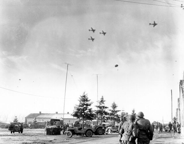 Le siège de Bastogne