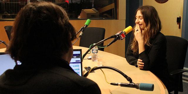 Izia Higelin et François Busnel
