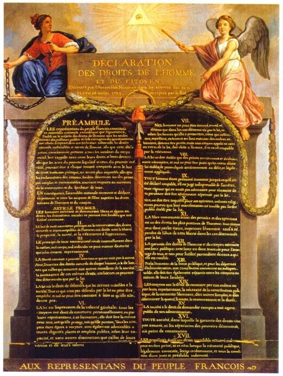 Déclaration des droits de l'Homme et du citoyen