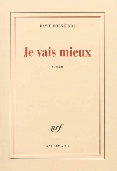 livre je vais mieux
