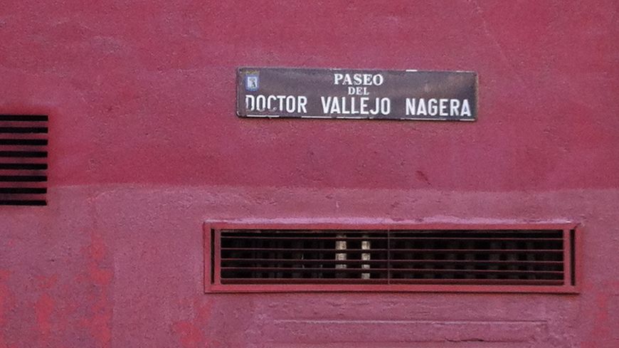 Espagne - rue Vallejo Nagera à Madrid