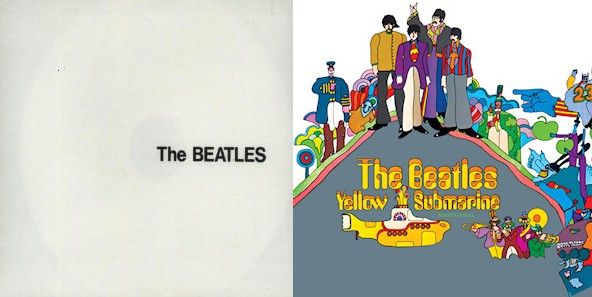 The Beatles - "The White Album" et "Yellow Submarine"