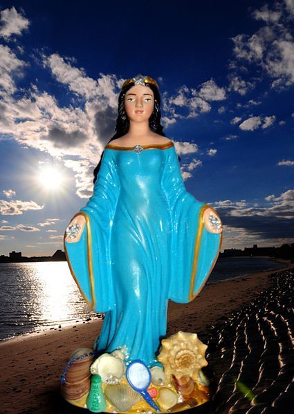 Yémanja, rainha do mar, déesse de la mer
