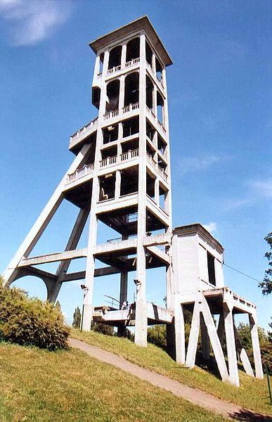 Chevalement actuel de la fosse Dutemple (Valenciennes)