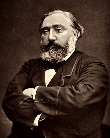 Léon Gambetta par Etienne Carjat vers 1870