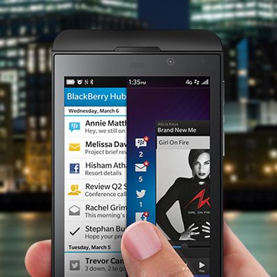 BlackBerry 10 lancé en grande pompe