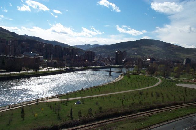 La ville de Zenica en Bosnie centrale - 2003