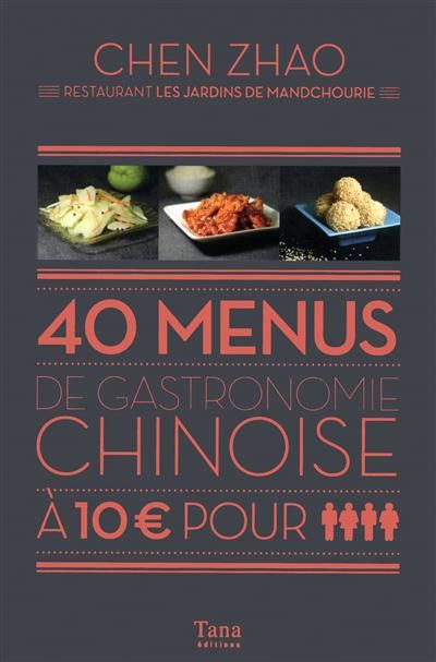 livre 40 menus
