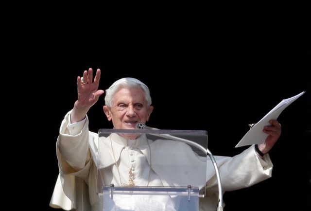 Benoît XVI lors de l'angelus