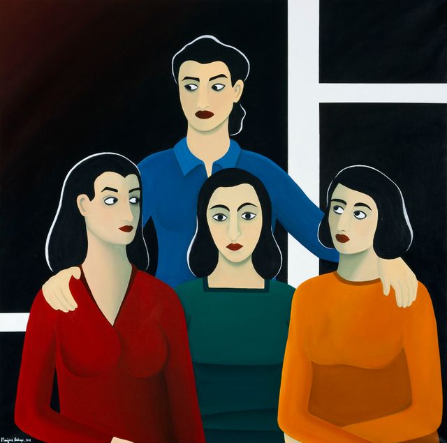 Marjane Satrapi peintures 2012