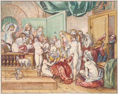Johann Heinrich Ramberg Illustration des Contes libertins de La Fontaine