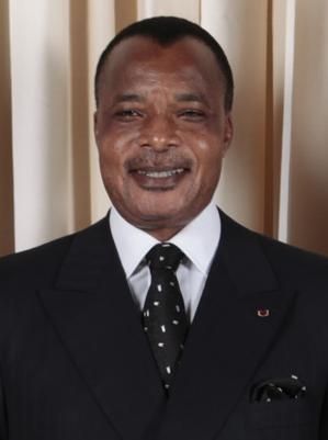 Denis Sassou-Nguesso, président de la République du Congo, en 2009