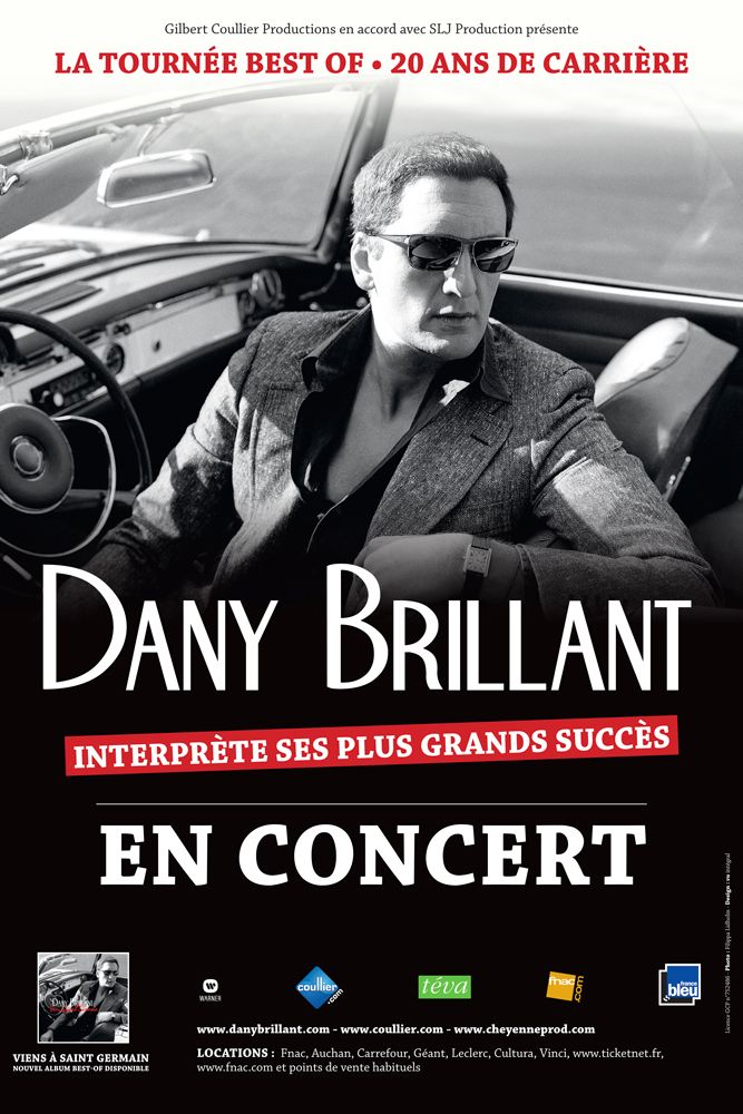 Dany Brillant en tournée