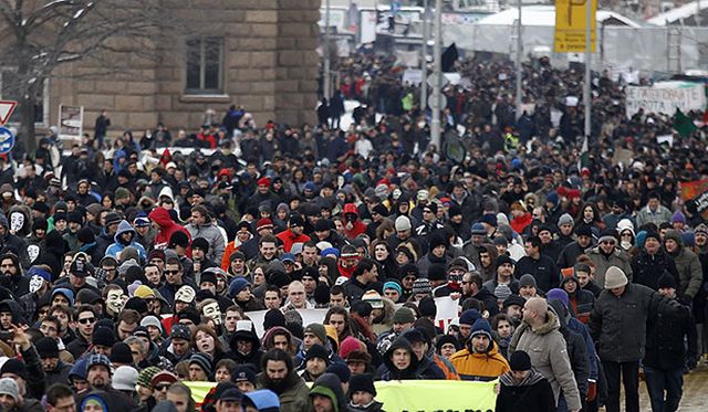 Manifestations à Sofia