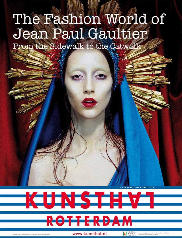 Affiche exposition Jean Paul Gaultier