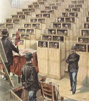 "Chapelle cellulaire" à la prison de Fresnes. Supplément illustré du journal "Le Petit Parisien", le 22 mars 1903.