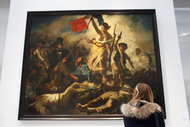 La liberté guidant le peuple, delacroix