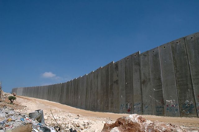 "Barrière de sécurité" en Cisjordanie