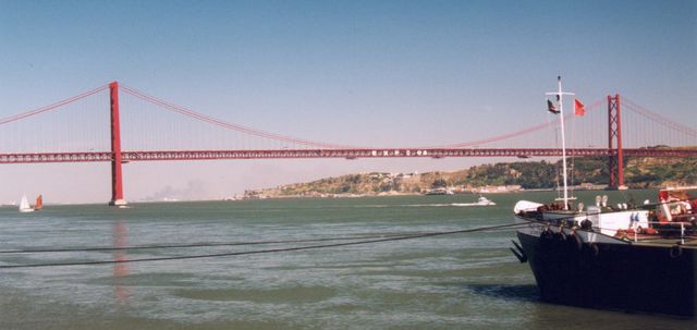 Lisbonne, le pont du 25 Avril - 28 janvier 2006