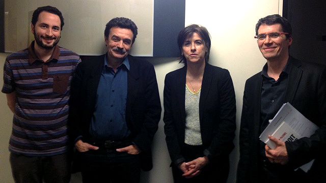 Eric Chaverou, Edwy Plenel, Mariette Darrigrand, Jean-Marc Four