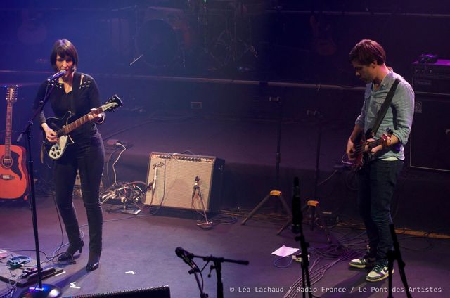La Féline avec Agnès Gayraud : Voix, Guitare et Sébastien Dousson : Basse
