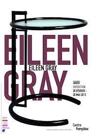 Exposition Eileen Gray au Centre Pompidou 2013