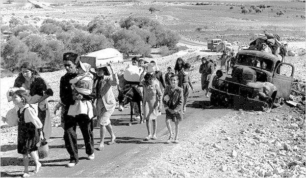 Réfugiés palestiniens en 1948