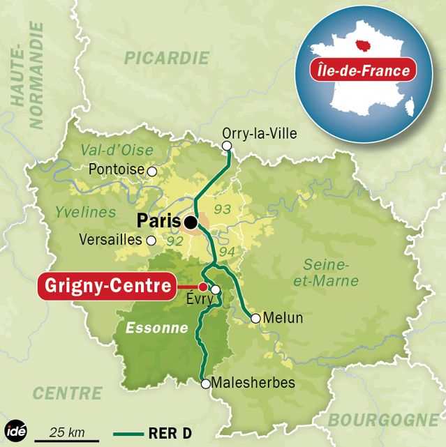 Un RER attaqué dans l'Essonne