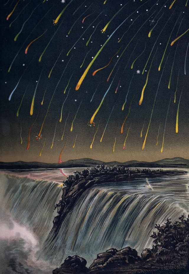 Pluie de météorites