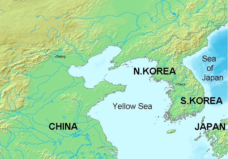 Yellow Sea (Mer de Chine)