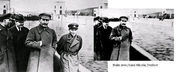 Staline et Nikolaï Iejov