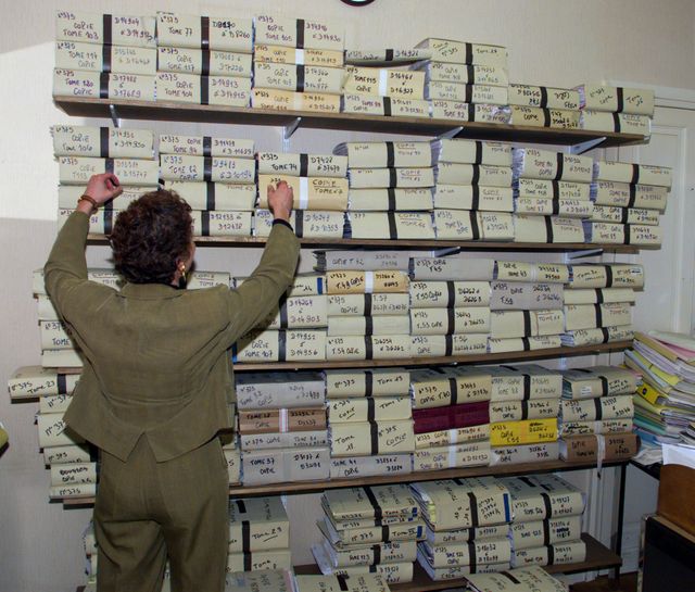 Le bureau de Marie-Odile Bertella-Geffroy